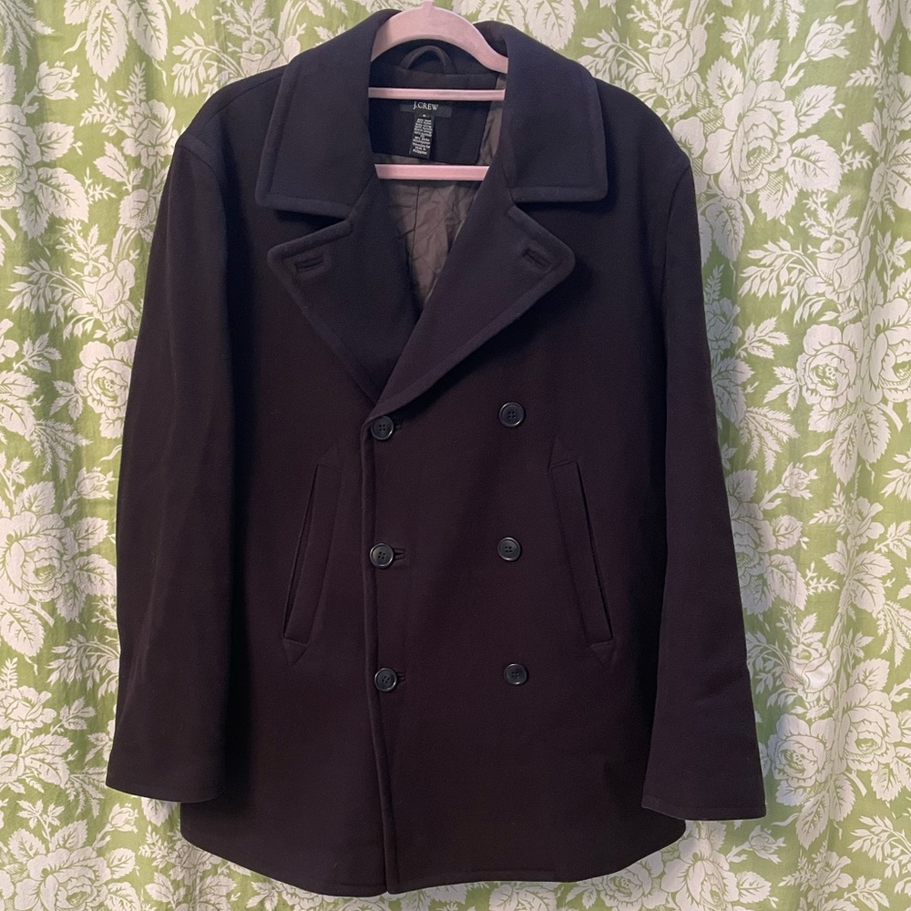 🧥 Big Coat Sale! 🧥 J. Crew Black Wool Pea Coat